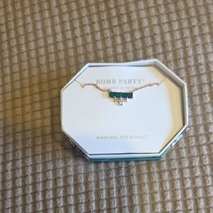 Bomb Party Lab Emerald Necklace May 2023